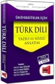 Türk Dili & Yazılı ve Sözlü Anlatım