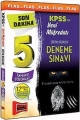 KPSS Eğitim Bilimleri Çözümlü 5 Fasikül Deneme Sınavı