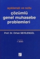  Çözümlü Genel Muhasebe Problemleri