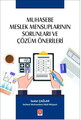 Muhasebe Meslek Mensuplarının Sorunları ve Çözüm Önerileri