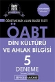 ÖABT Din Kültürü ve Ahlak Bilgisi 5 Deneme 2015