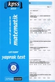 KPSS Genel Yetenek Sayısal ve Eşit Ağırlık Adaylar için Matematik Çek Kopar Yaprak Test 2015
