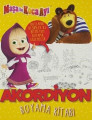 Maşa ile Koca Ayı - Akordiyon Boyama Kitabı