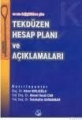 Tekdüzen Hesap Planı ve Açıklamaları