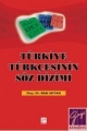 Türkiye Türkçesinin Söz Dizimi