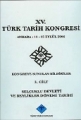  15. Türk Tarih Kongresi  Cilt: 3