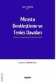 Mirasta Denkleştirme ve Tenkis Davaları (Dava ve Cevap Dilekçesi Örnekleri Ekli)