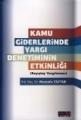  Kamu Giderlerinde Yargı Denetiminin Etkinliği