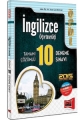 ÖABT İngilizce Öğretmenliği Tamamı Çözümlü 10 Deneme Sınavı 2015