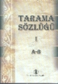 Tarama Sözlüğü 1-8