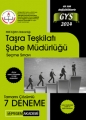 GYS Taşra Teşkilatı Şube Müdürlüğü Tamamı Çözümlü 7 Deneme 2014