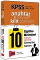 KPSS Eğtim Bilimleri Anahtar Sorular Kilit Çözümler Tamamı Çözümlü 10 Deneme 2015