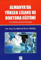 Almanyada Yüksek Lisans Ve Doktora Eğitimi