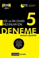 KPSS Lise ve Önlisans Mezunları için Tamamı Çözümlü 5 Deneme