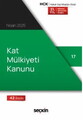 Kat Mülkiyeti Kanunu (Cep Kitabı)