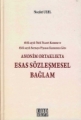 Anonim Ortaklıkta Esas Sözleşmesel Bağlam