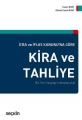 Kira ve Tahliye