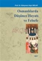  Osmanlılarda Düşünce Hayatı ve Felsefe