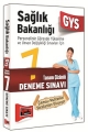 GYS Sağlık Bakanlığı 7 Deneme Sınavı