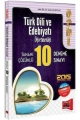 ÖABT Türk Dili ve Edebiyatı Öğretmenliği Tamamı Çözümlü 10 Deneme Sınavı 2015