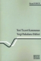 Yeni Ticaret Kanununun Vergi Hukukuna Etkileri