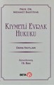 Kıymetli Evrak Hukuku