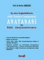 1982 Anayasası ve Eski Anayasalarımız