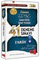 KPSS Lisans Tarih 41 Deneme Sınavı 2014