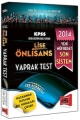 KPSS Lise Önlisans Yaprak Test 2014