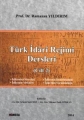 Türk İdari Rejimi Dersleri Cilt:2