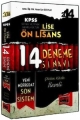 KPSS Lise Önlisans 14 Deneme Sınavı 2014