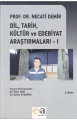 Dil, Tarih, Kültür ve Edebiyat Araştırmaları 1I