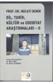 Dil, Tarih, Kültür ve Edebiyat Araştırmaları II