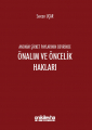 Anonim Şirket Paylarının Devrinde Önalım ve Öncelik Hakları