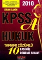KPSS A Hukuk Tamamı Çözümlü 10 Fasikül Deneme Sınavı 2010