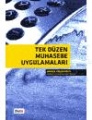 Tek Düzen Muhasebe Uygulamaları