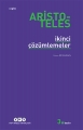 İkinci Çözümlemeler 4.Baskı