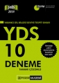 YDS Tamamı Çözümlü 10 Deneme 2015