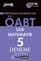 KPSS ÖABT Lise Matematik 5 Deneme