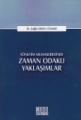  Yönetim Muhasebesinde Zaman Odaklı Yaklaşımlar